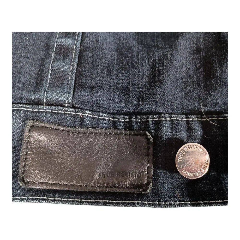 True Religion Dark Blue Denim Jacket